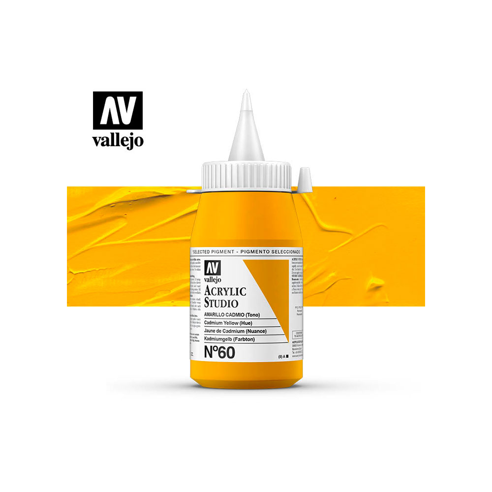 Pintura Acrylic Studio Amarillo Cadmio 500 ml