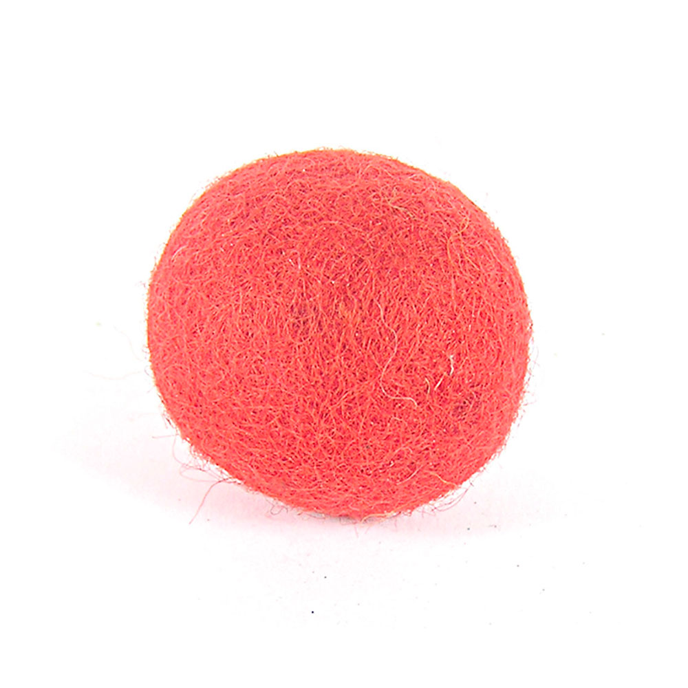 Bola Fieltro Felthu Rojo 20 Mm. (5U.)
