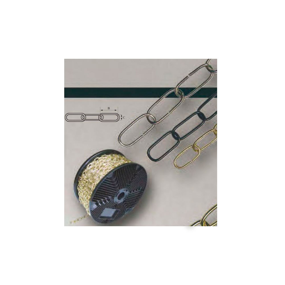 Cadena Lámpara Grabada 4130 3,4x43