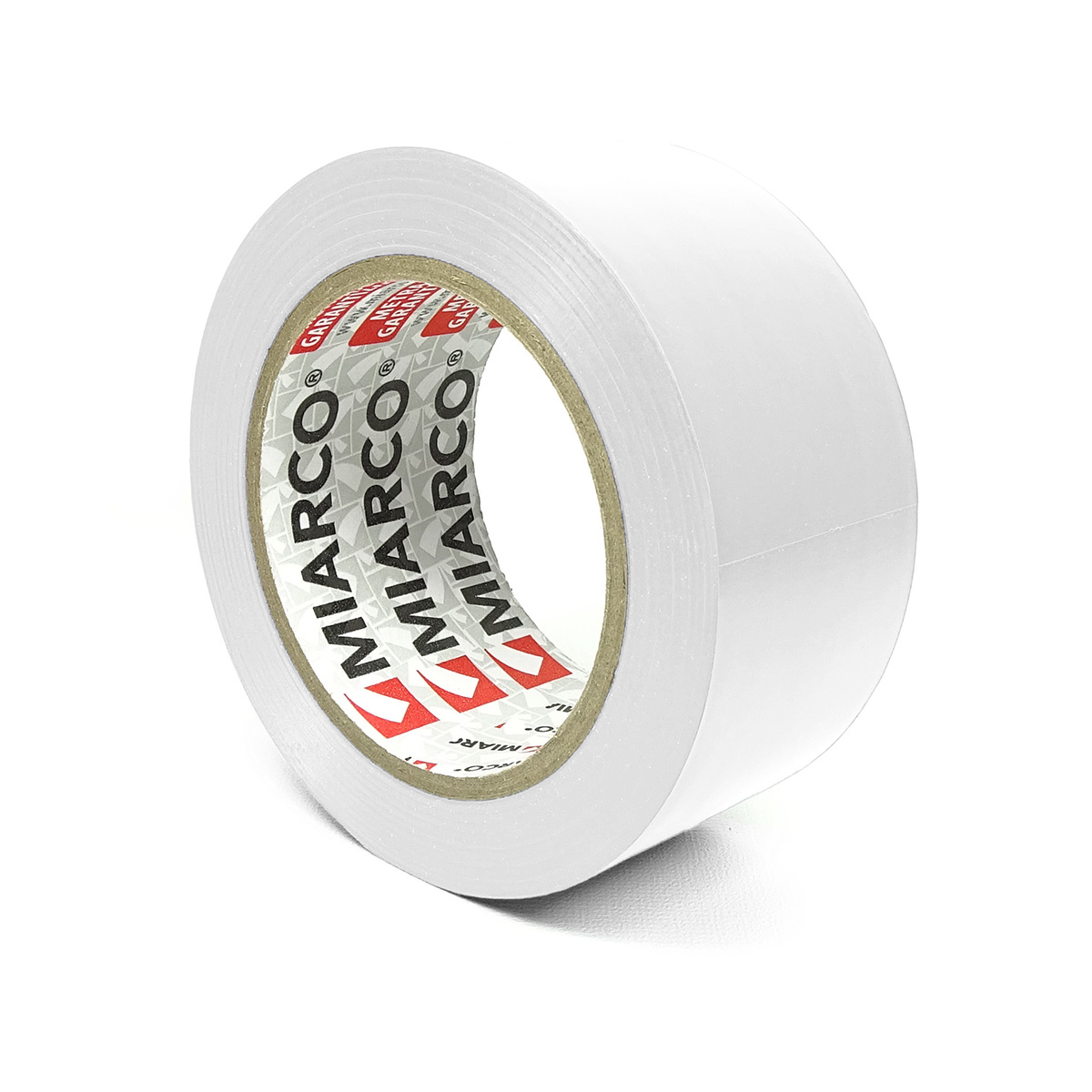 Cinta Señalización Pvc Blanco 50mm X 33m