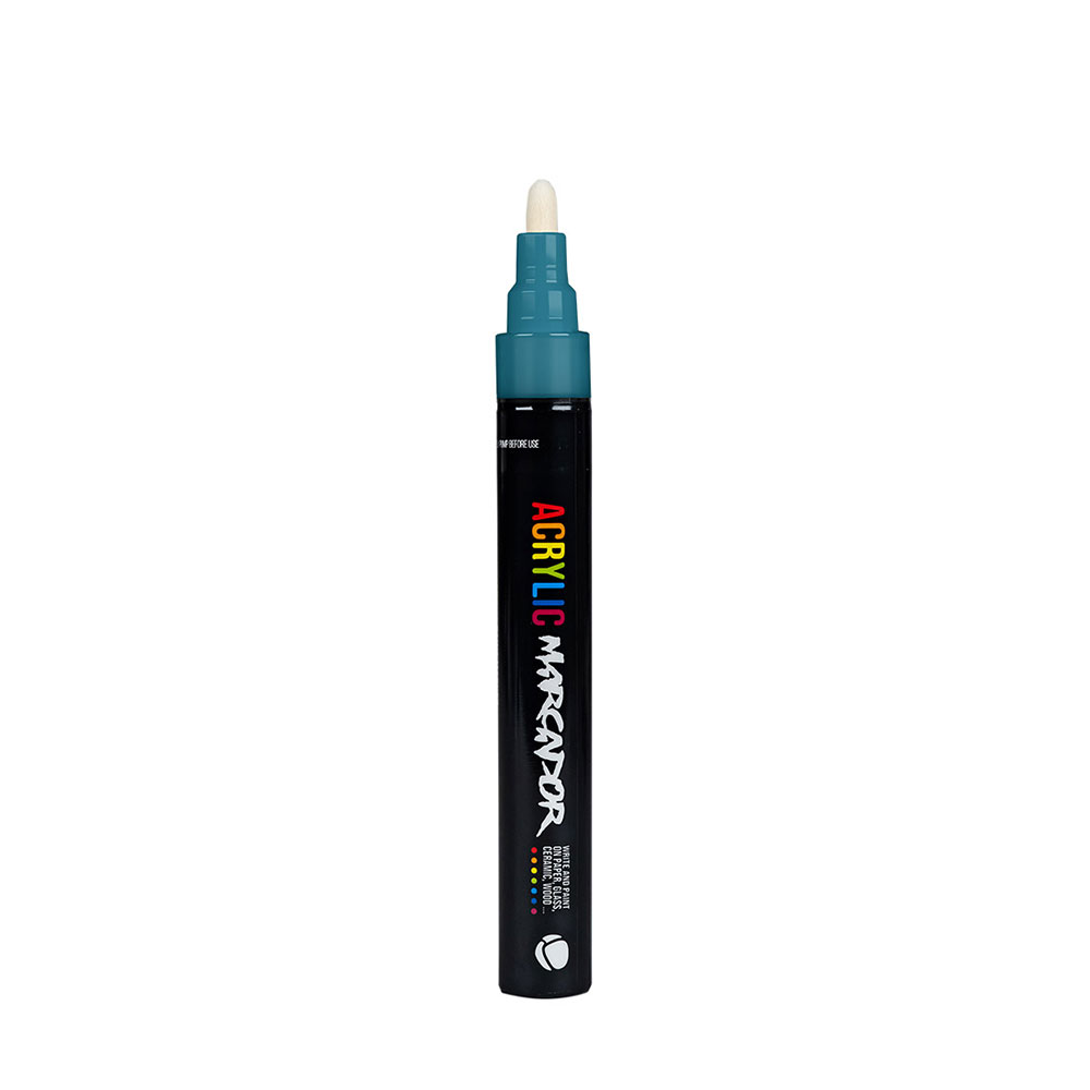 Mtn Rotulador Acrílico2mm Azul Claro