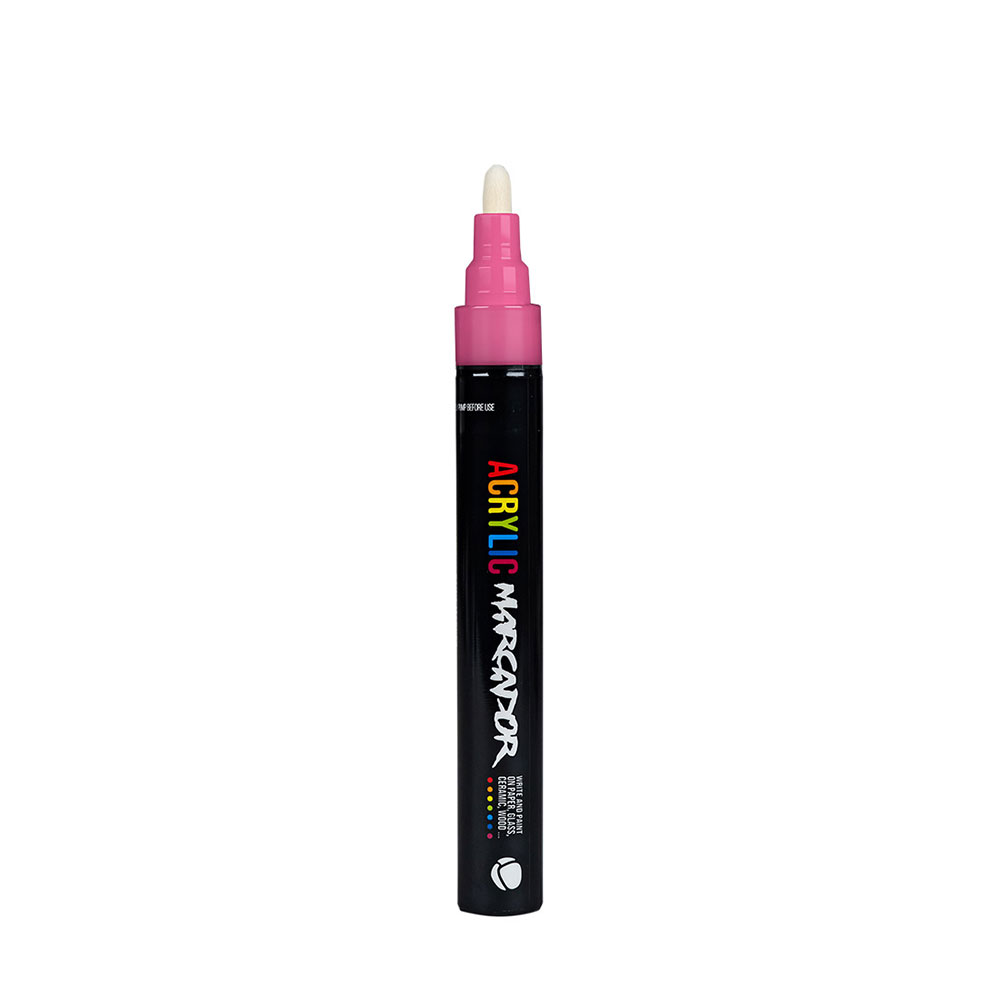 Mtn Rotulador Acrílico Rosa 2mm