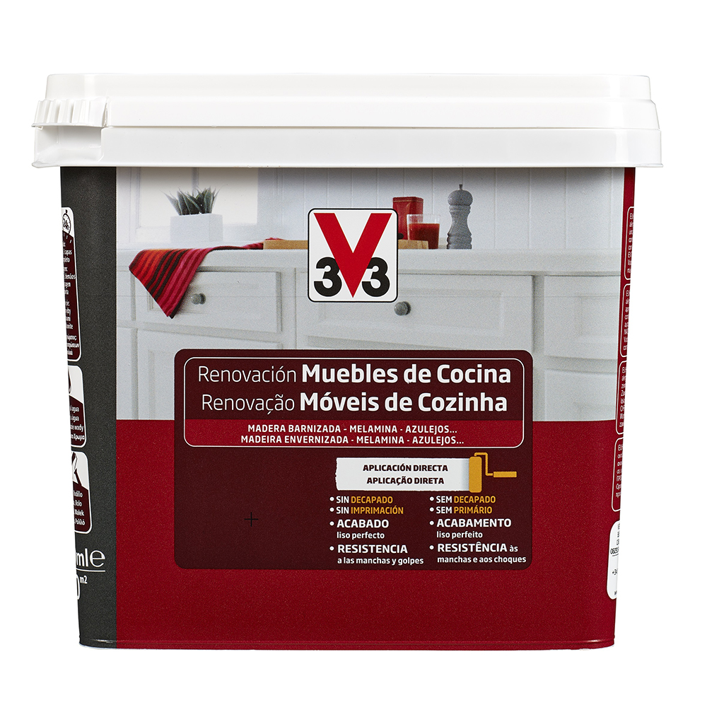 Renovación Muebles Cocina Blanco Algodón 0,75 l