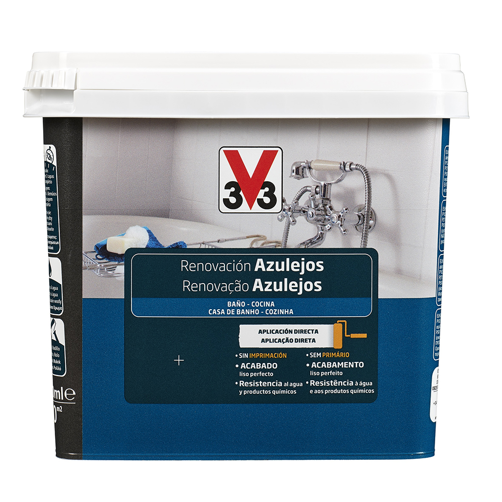 Renovación Azulejos Blanco Algodón 0,75 l