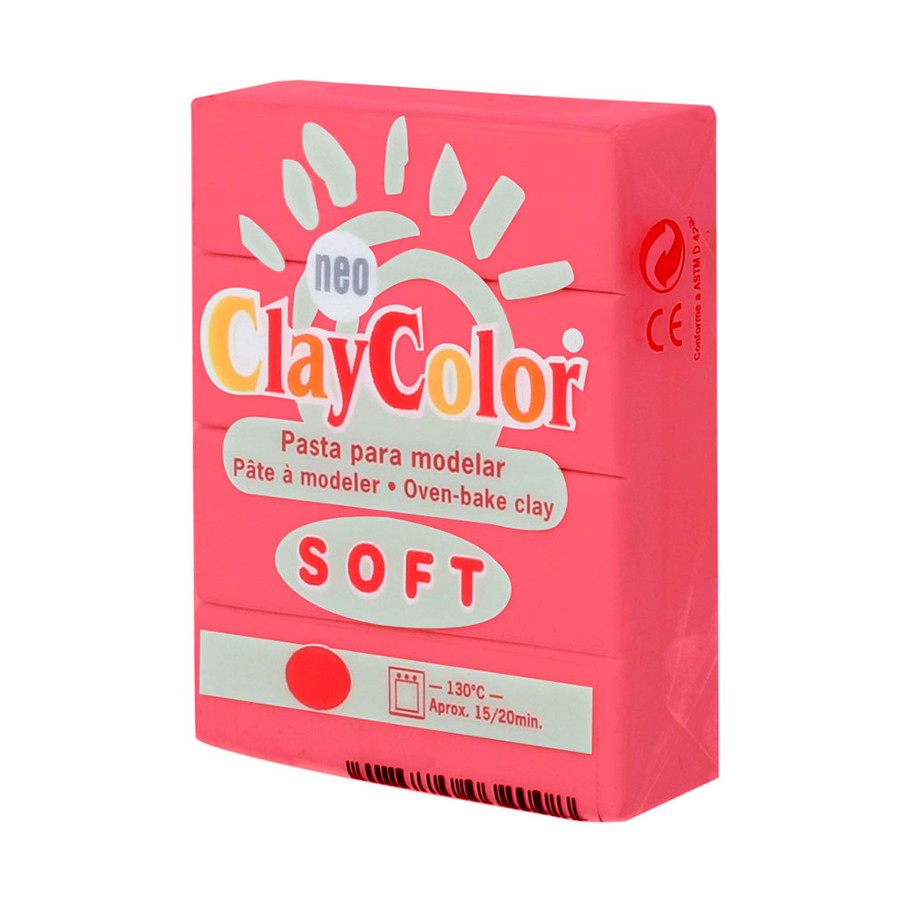 Claycolor Soft Rojo 56 Gr