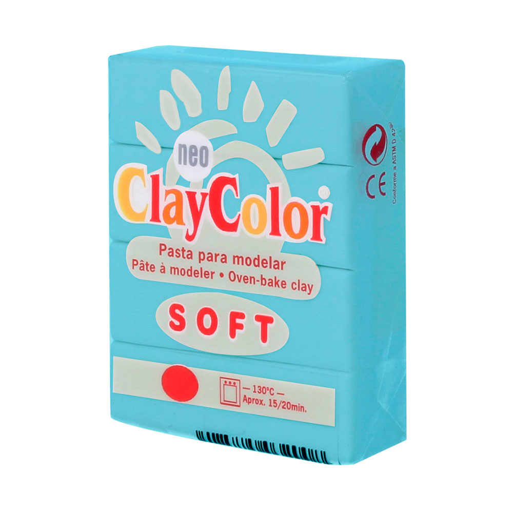 Claycolor Soft Turquesa 56 Gr