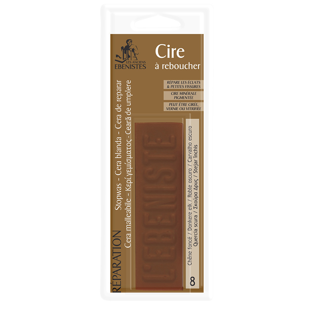 Cera Blanda Blister Roble Oscuro