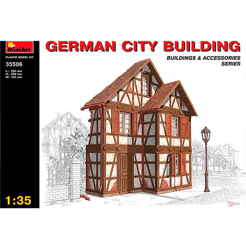Miniart Edificio 1/35 German City