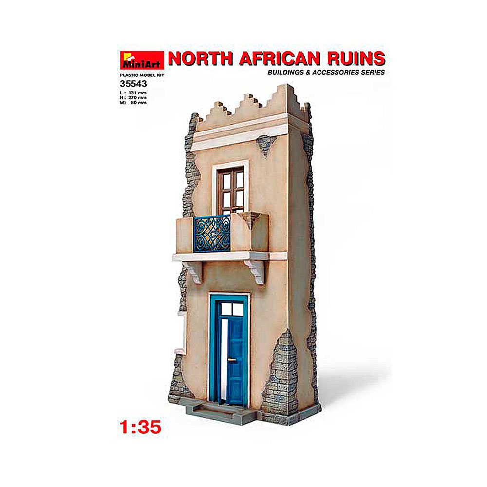 Miniart Edificio 1/35 North Africa Ruins