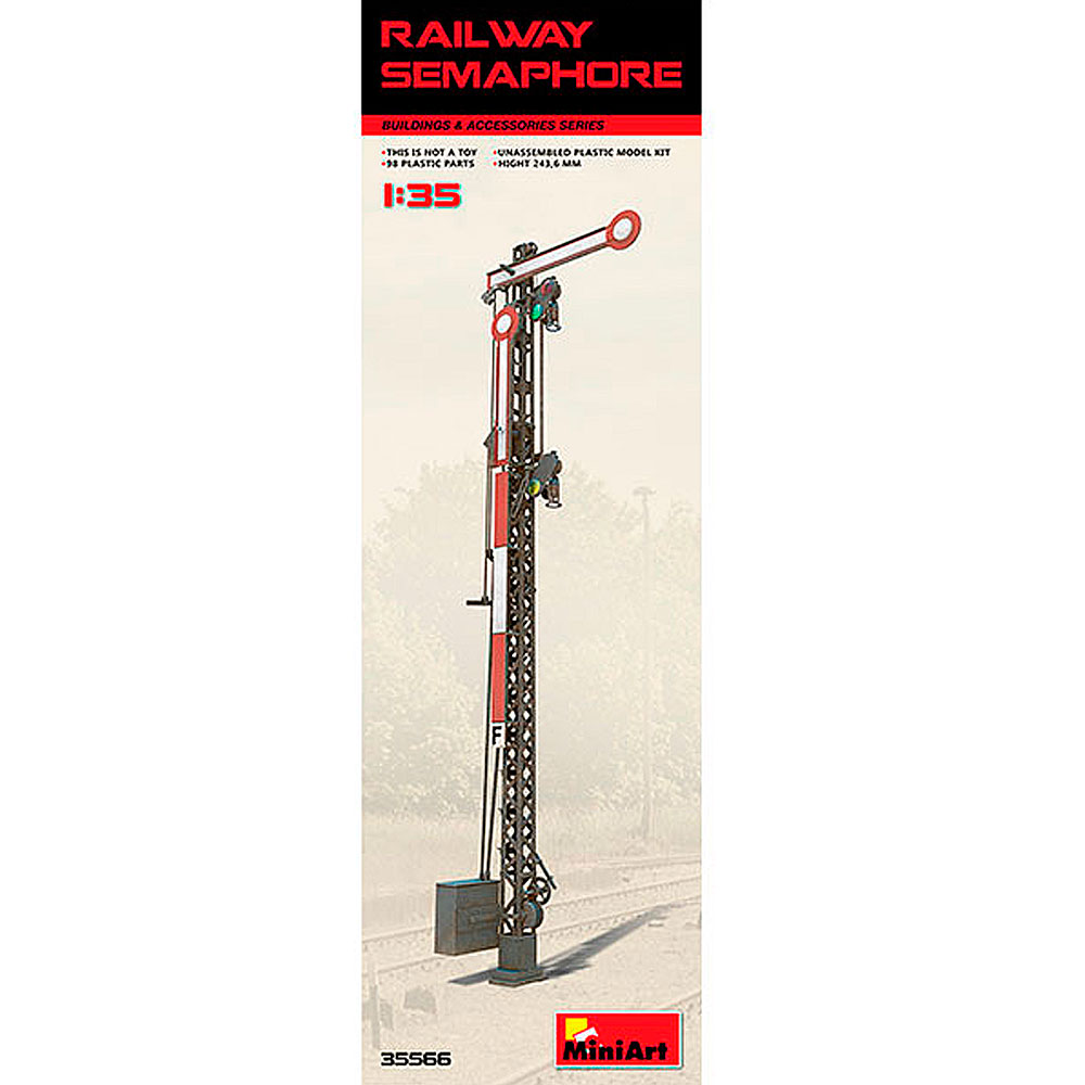 Miniart Accesorio 1/35 Railway Semaphore