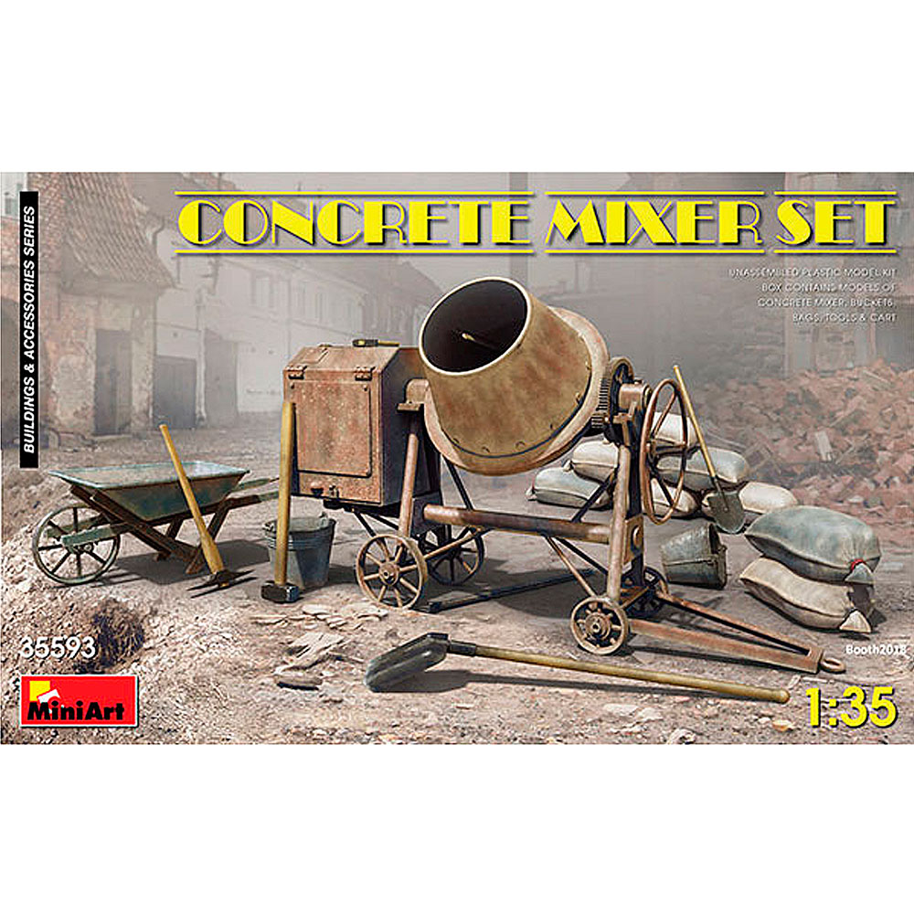 Miniart Accesorio 1/35 Concrete Mixer
