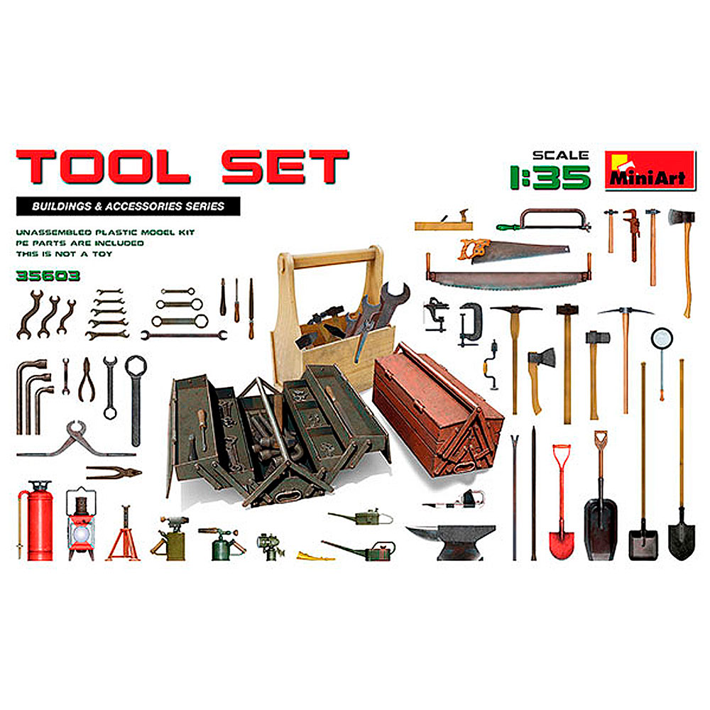 Miniart Accesorios Tool Set