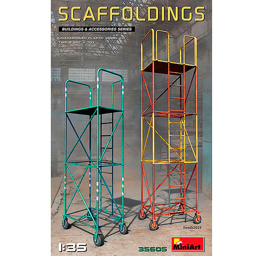 Miniart Accesorio 1/35 Accesorios Scaffoldings