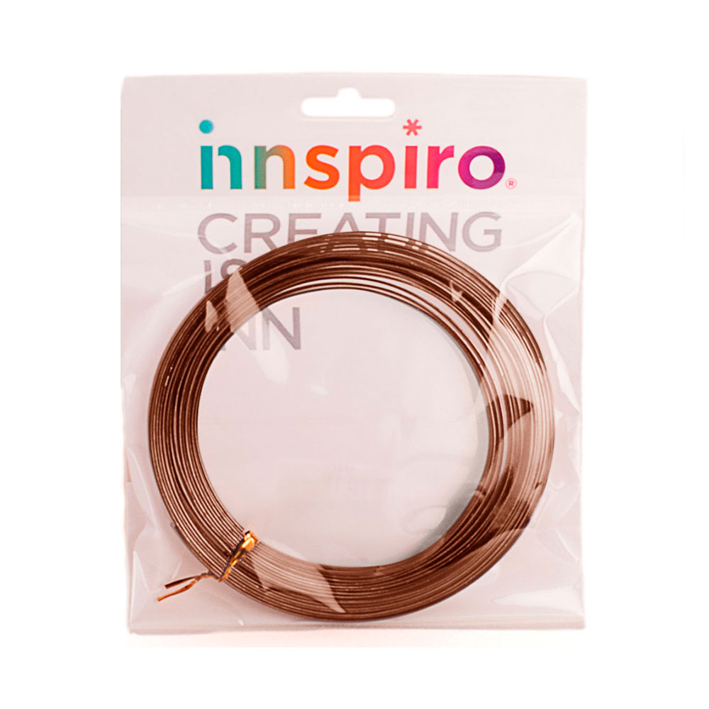 Hilo Aluminio Plano Cobre 5Mm 5M