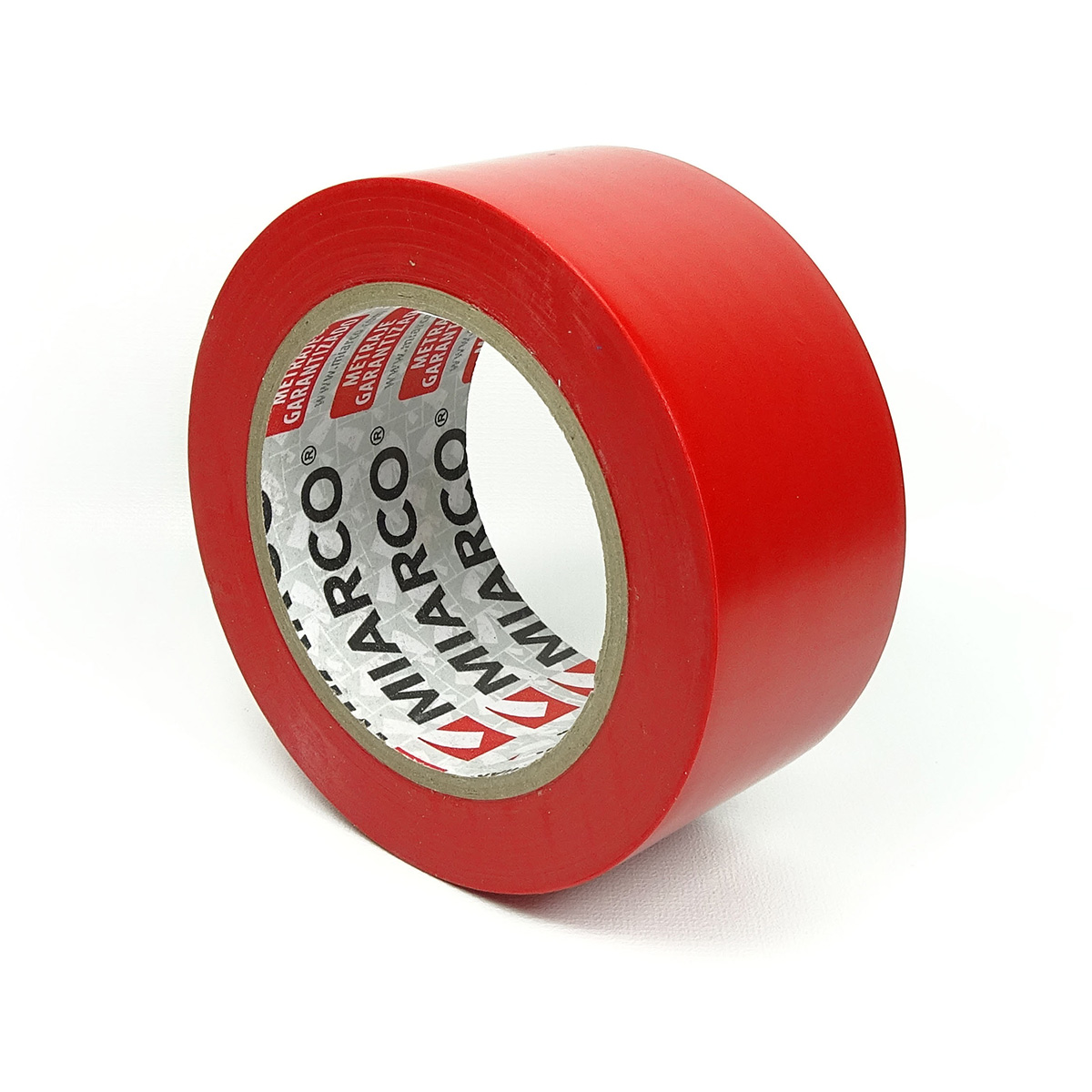 Cinta Señalización Pvc Rojo 50mm X 33m