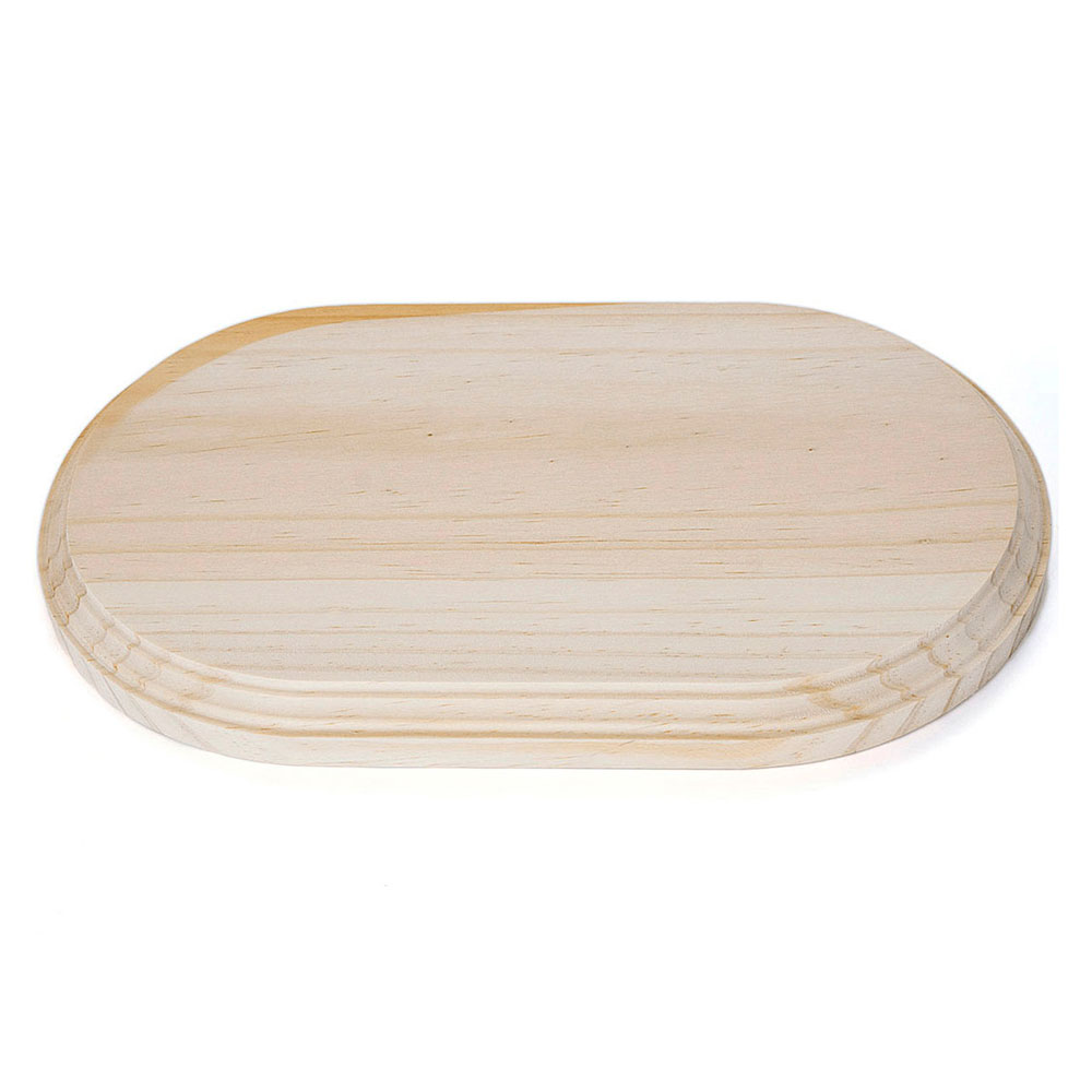 Peana Madera Rectangular Pino 21x17 cm