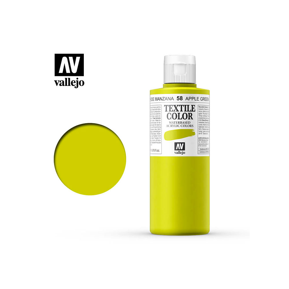 Textil Verde Manzana -58 200Ml