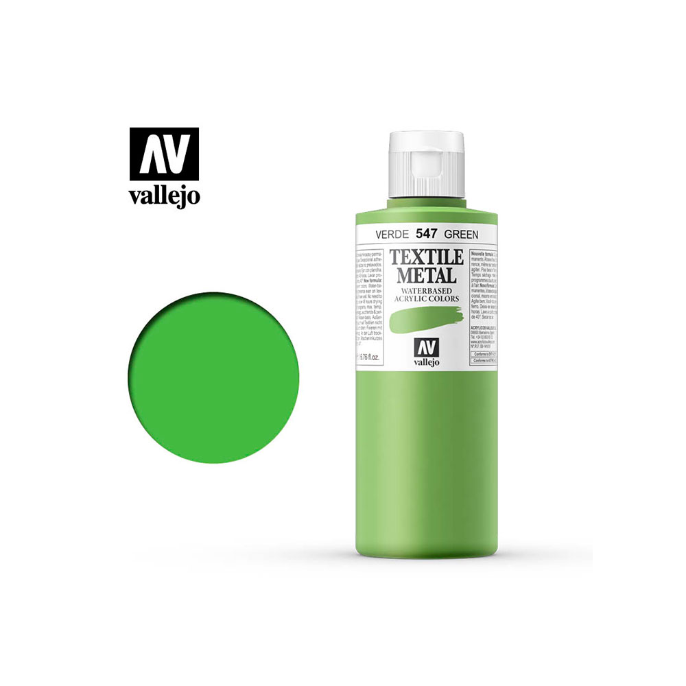 Textil 547-200Ml Verde Metal