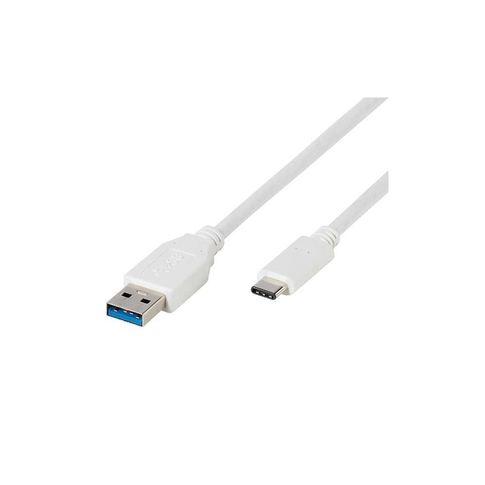 Cable Conexión Usb Blanco Usb 3,1 Plug-Usb 3,0 Plug