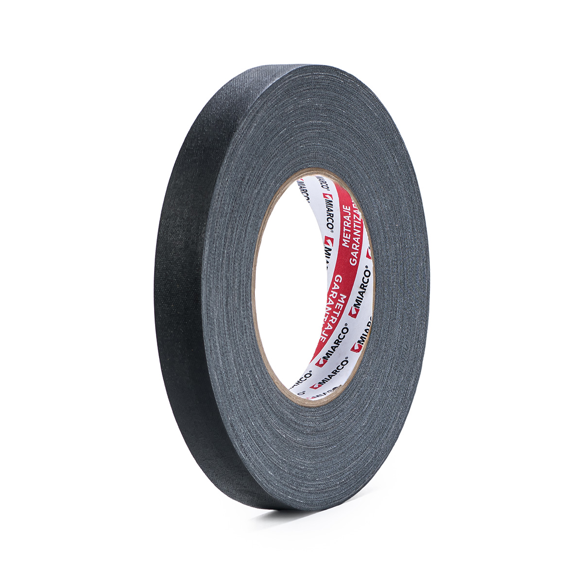 Cinta adhesiva de tela Nitto P-665 Negra 19mm X 50m