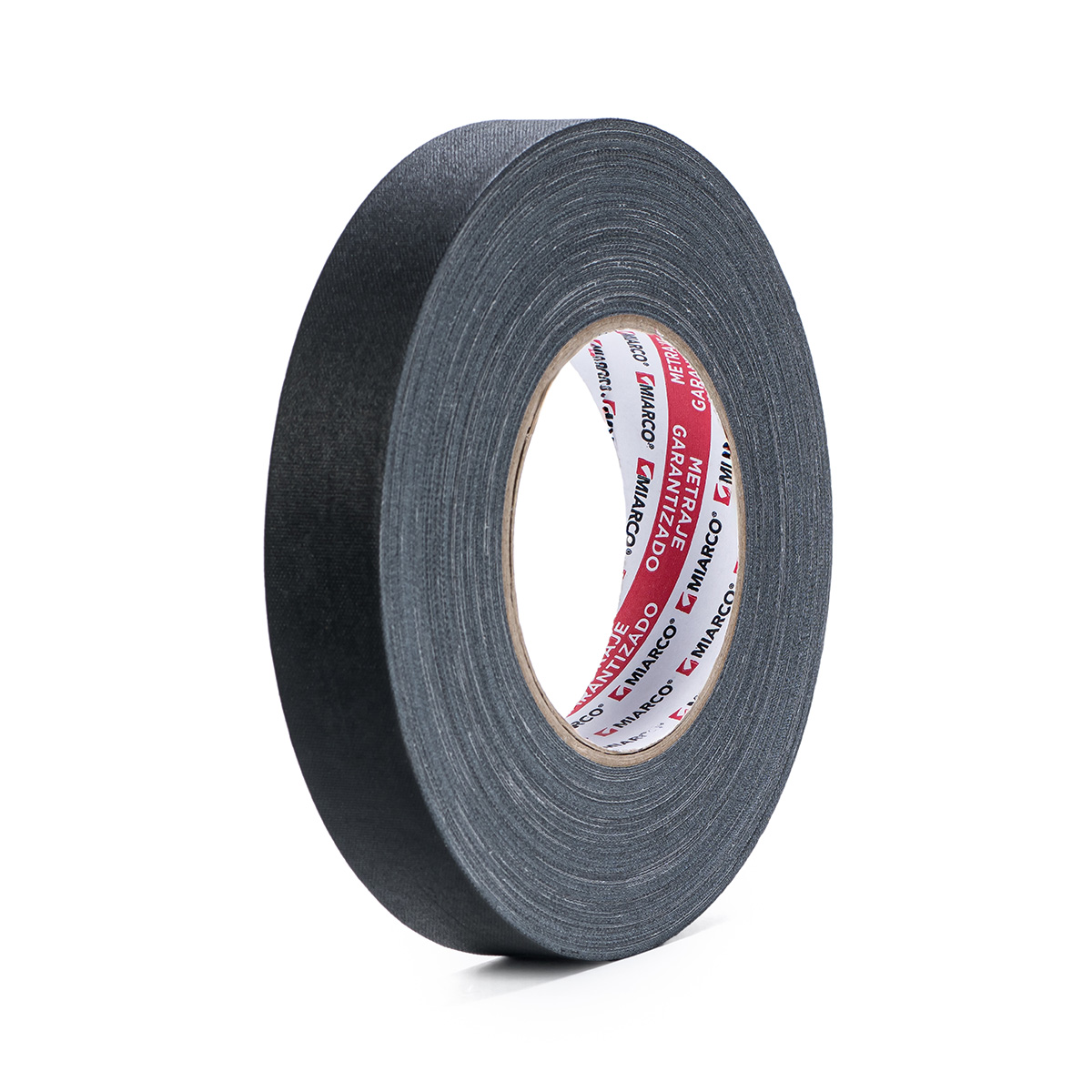Cinta adhesiva de tela Nitto P-665 Negra 25mm X 50m