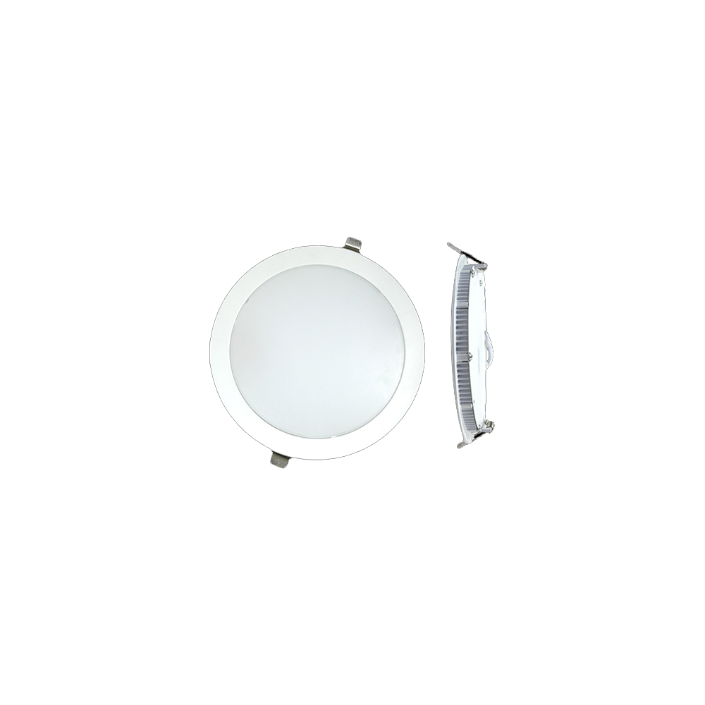 Downlight Led 18W Plata 1450Lm 4000K  Luz Blanca