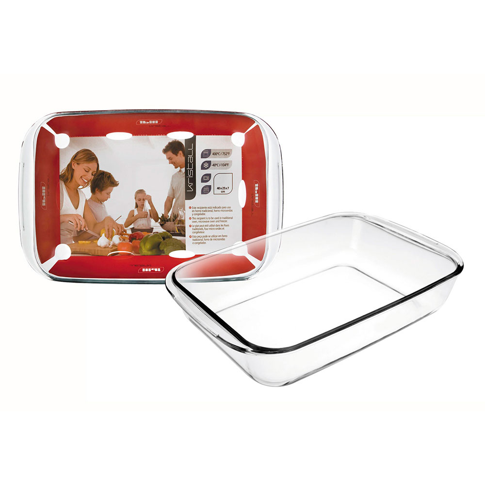 Fuente horno rectangular alta Kristall