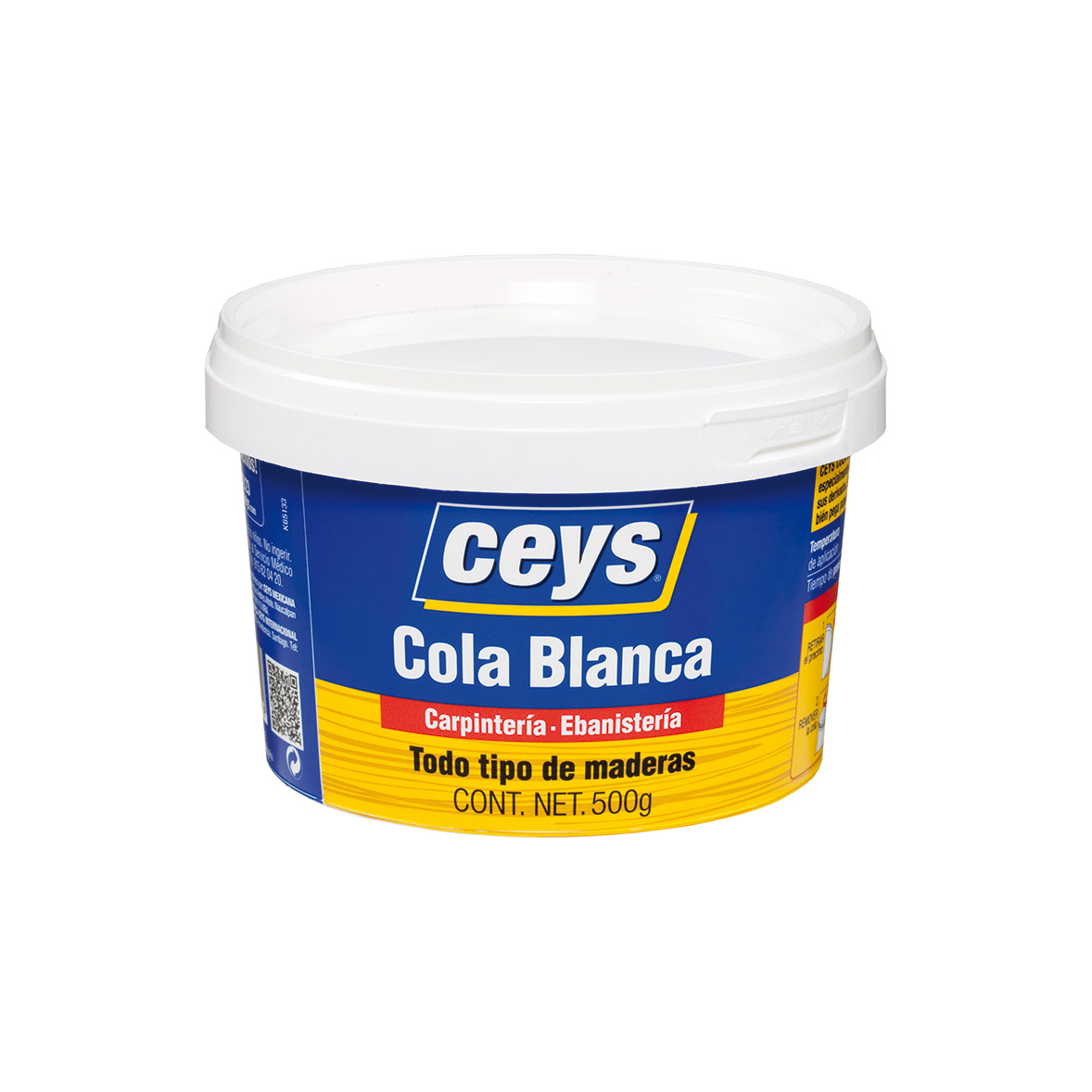 Ceys Cola Blanca Madera Bote 1/2 Kg