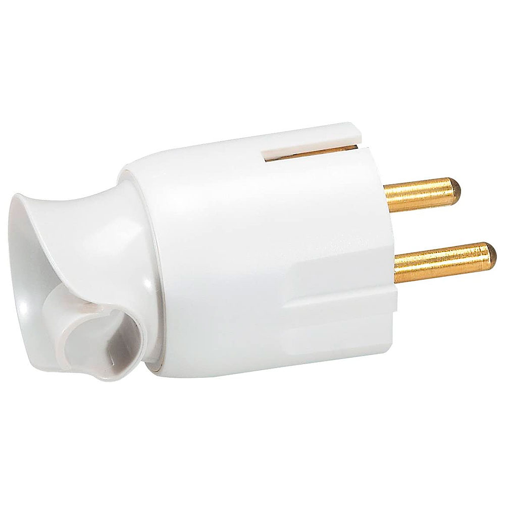 Clavija Rotativa Gsb Blanco 2p+T 16a