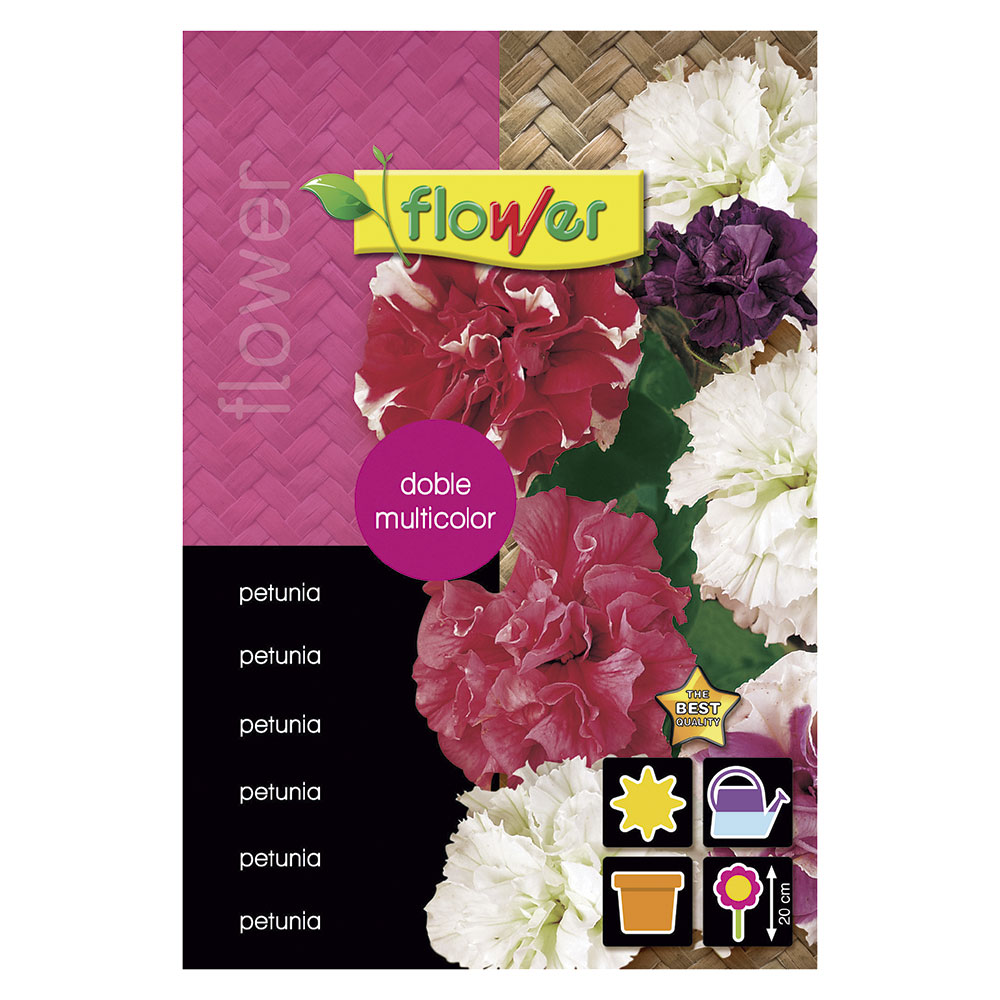 Petunia Doble Rizada Multicolor