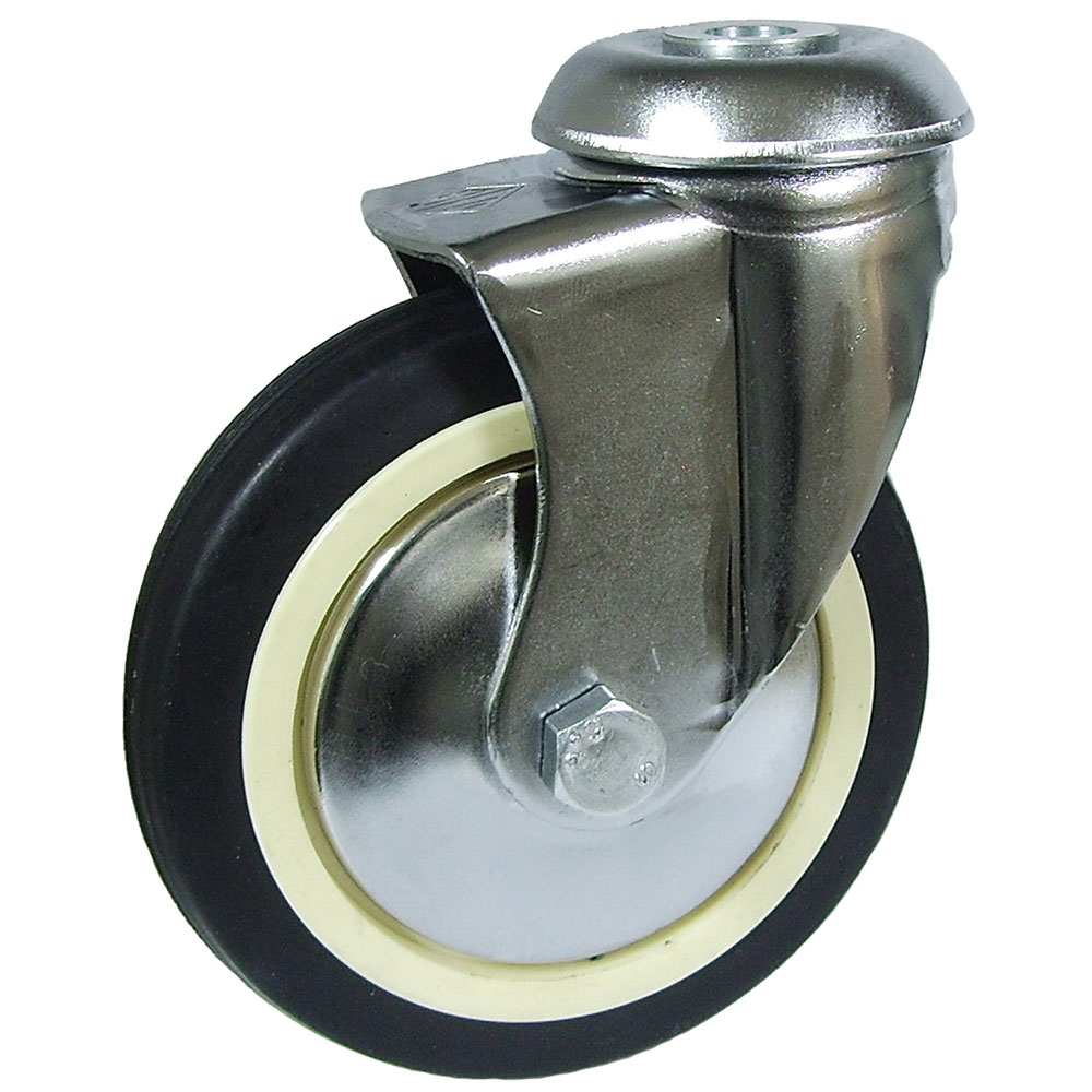 Rueda Fort 2/125 Goma Negra