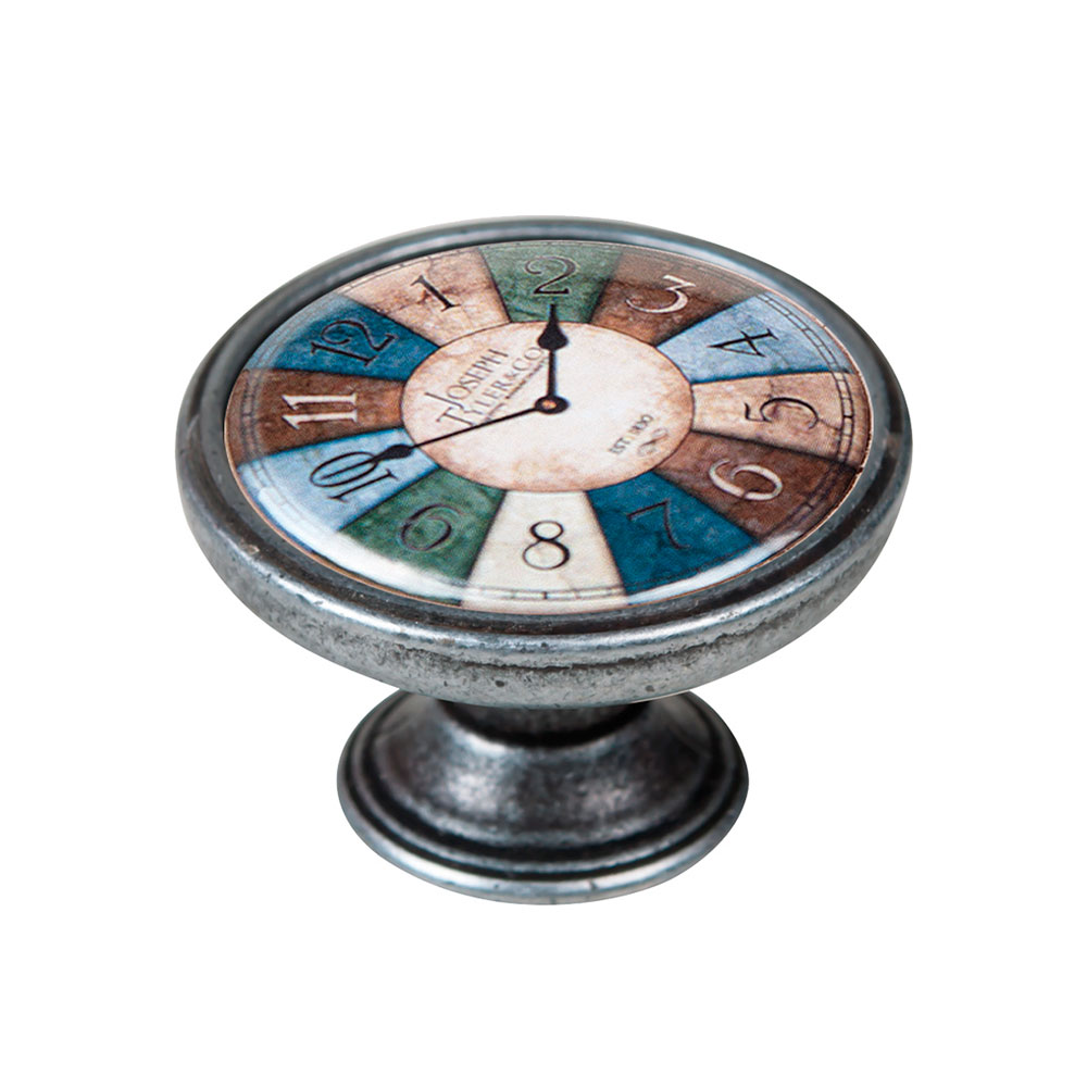 Pomo Plata Vieja Reloj 37 mm