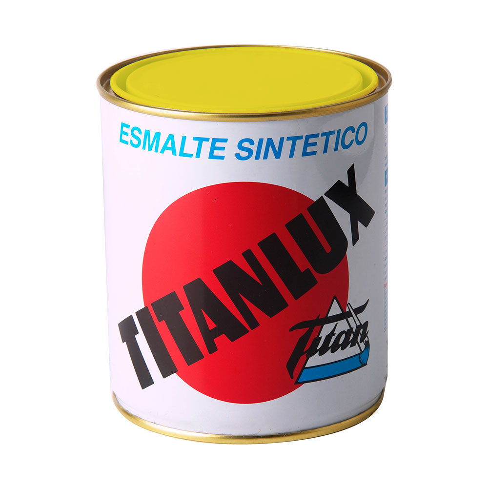 Esmalte Titanlux Amarillo Real 0529 750 Ml.