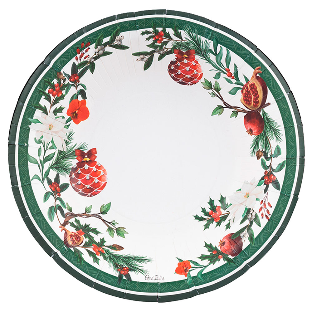 Platos Hondos Il Melograno 24 cm (8 u.)