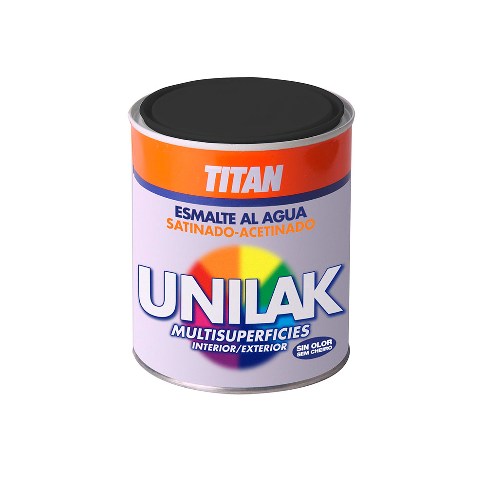 Esmalte Unilak 1401 Negro 750 Ml.