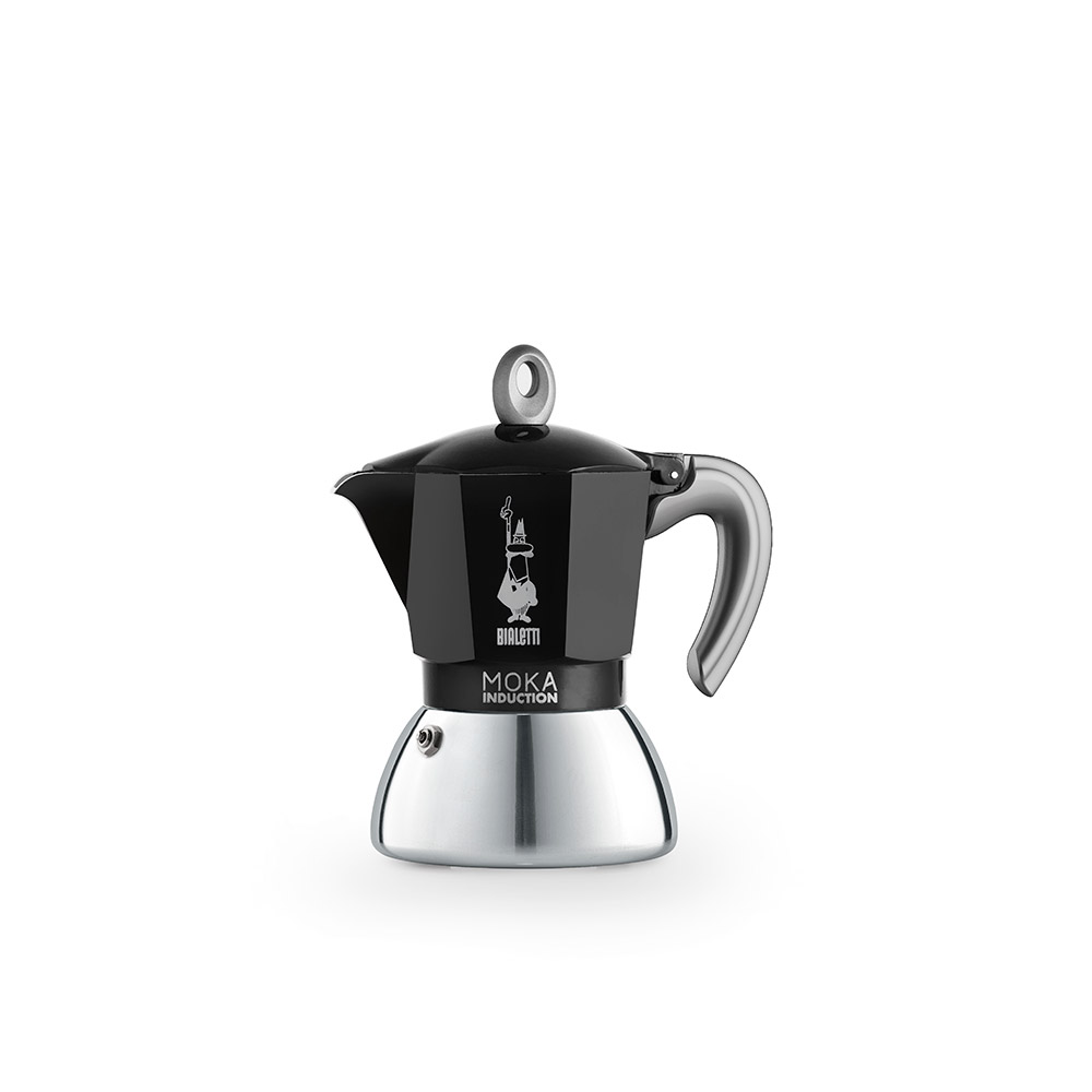Cafetera New Moka Induction Negra 4 tz