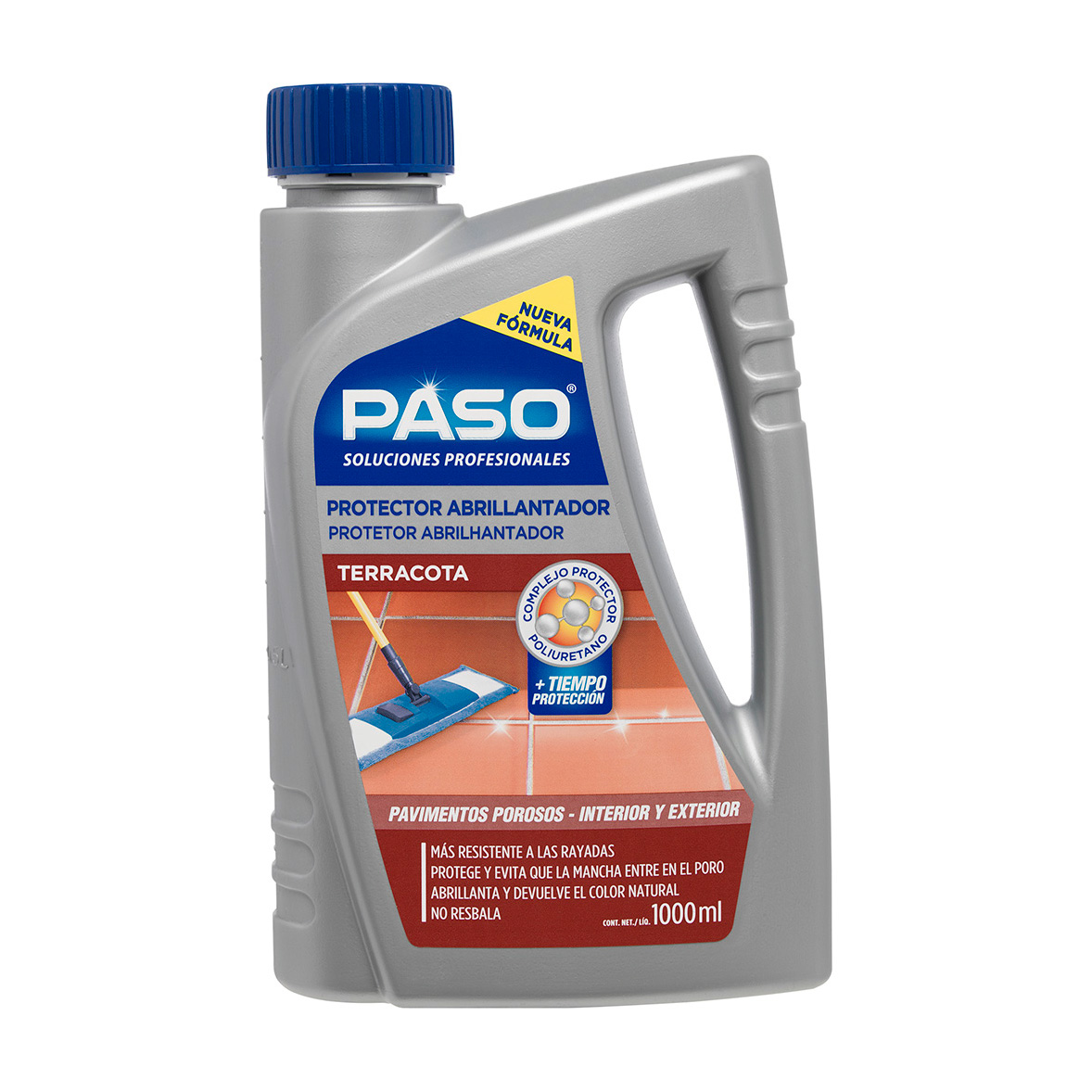 Paso Protector Abrillantador Terracota Poroso 1 l