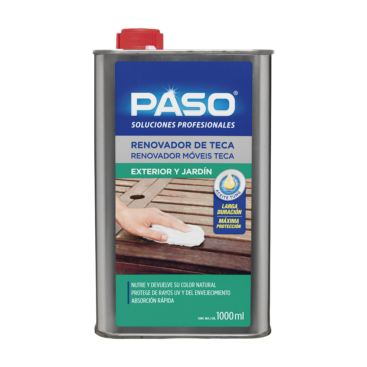 Paso Renovador Teca Lata 1L