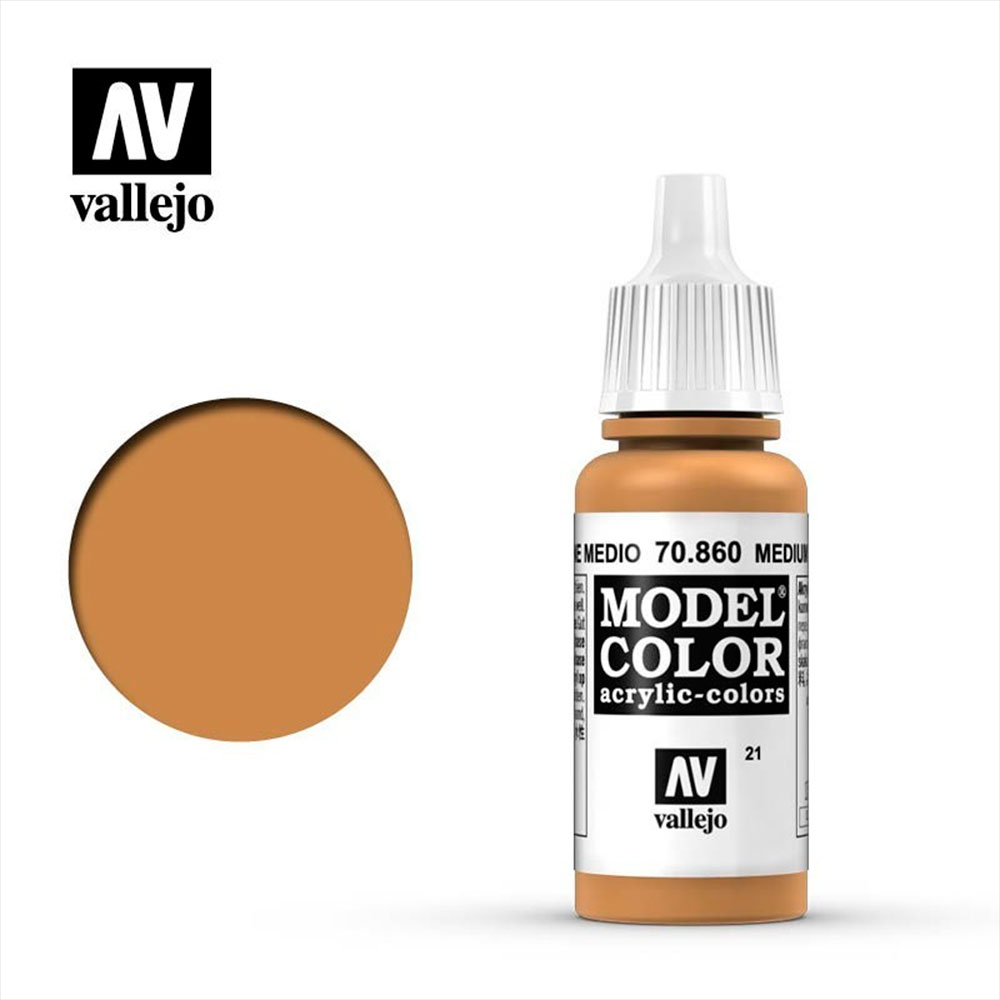 Pintura Model Color Carne Medio 17Ml.