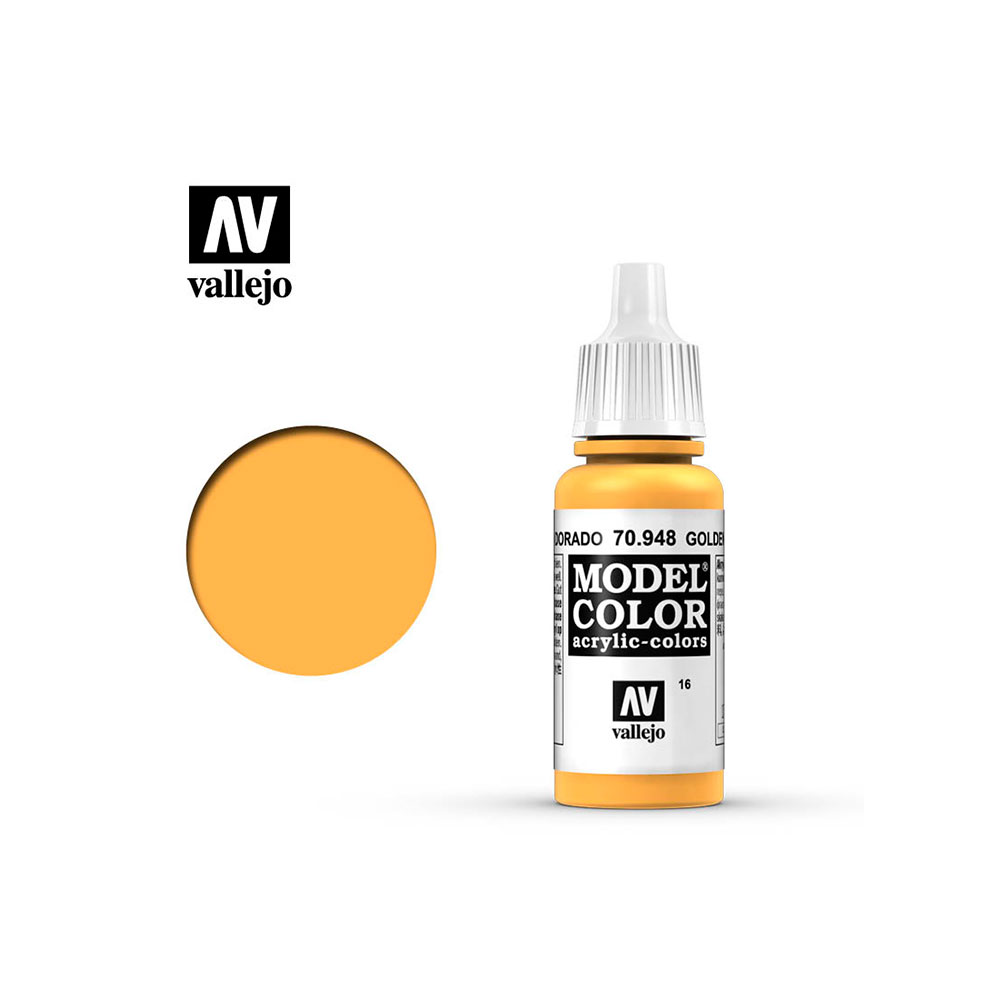 Pintura Modelcolor 948 Amarillo Dorado 17Ml.