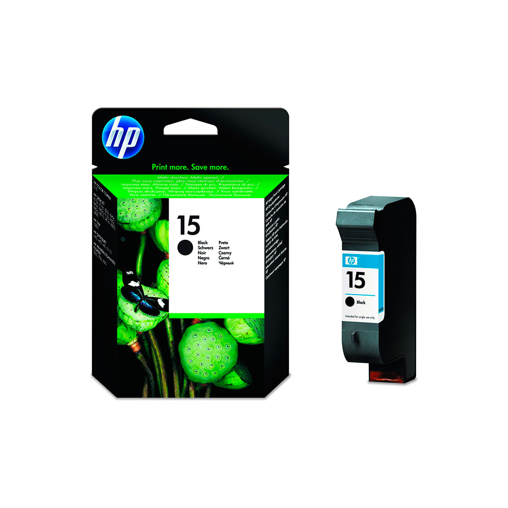 Cartucho Tinta HP 15 Negro