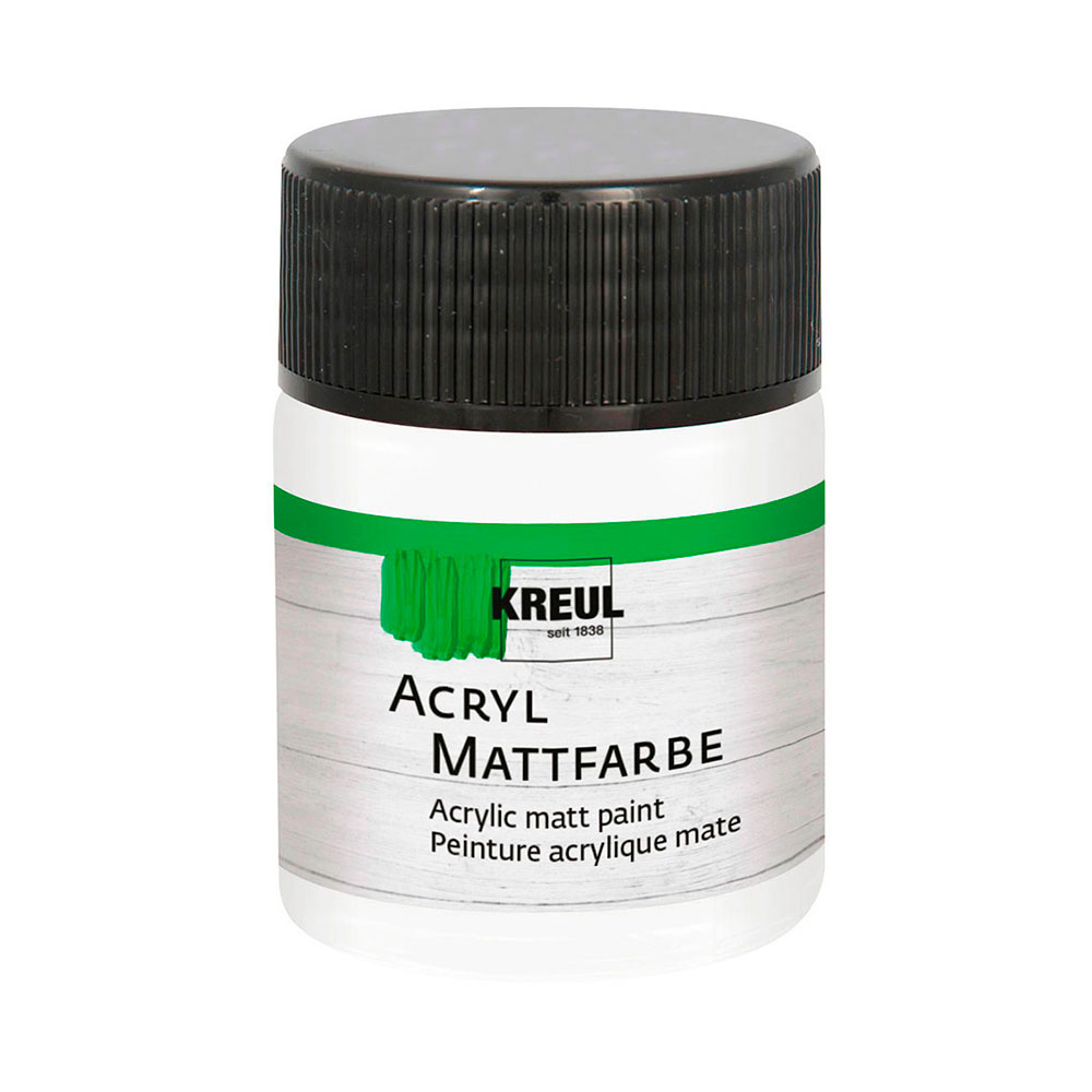Pintura H Line Acrilico Mate Color 50 Ml. White