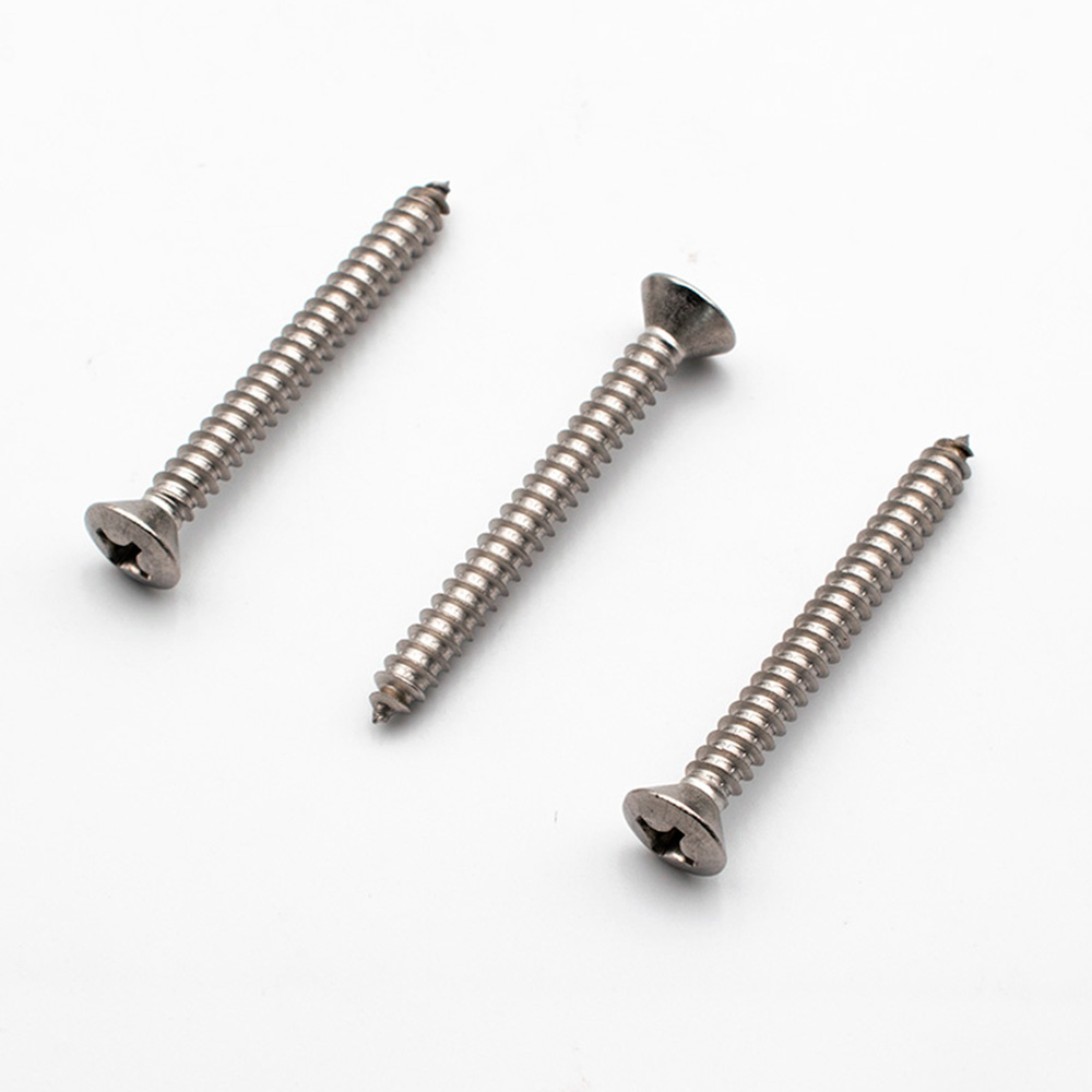 Tornillo Aufil gota de sebo Inoxidable 304 Din 7983 5,5x50mm. (4u.)