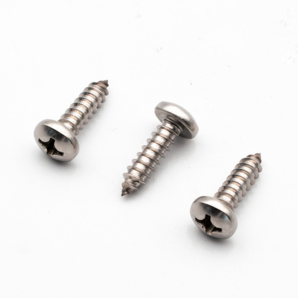 Tornillo Aufil cabeza cilíndrica Inoxidable 304 Din 7981 5,5x19mm. (10u.)