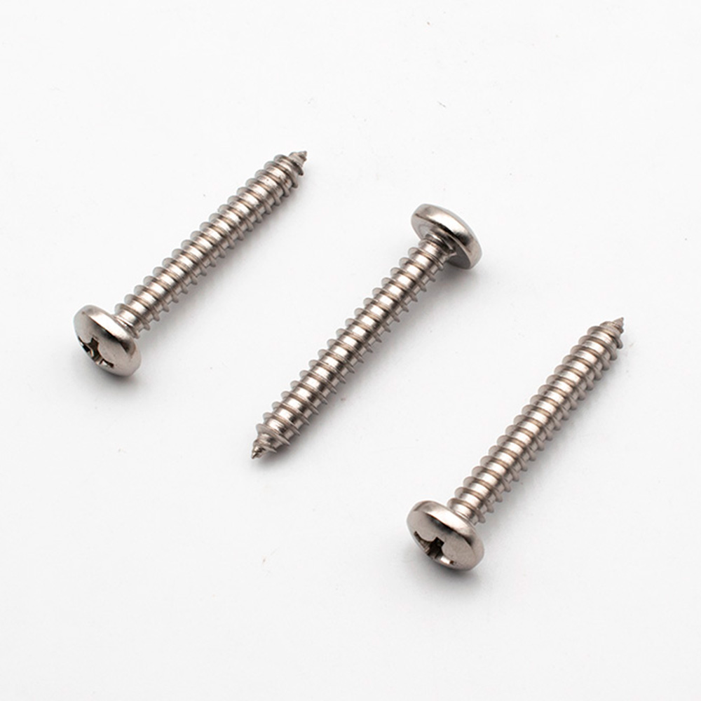 Tornillo Aufil cabeza cilíndrica Inoxidable 304 Din 7981 5,5x38mm. (8u.)