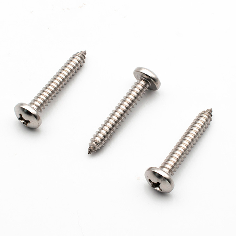 Tornillo Aufil cabeza cilíndrica Inoxidable 304 Din 7981 6,3x38mm. (6u.)