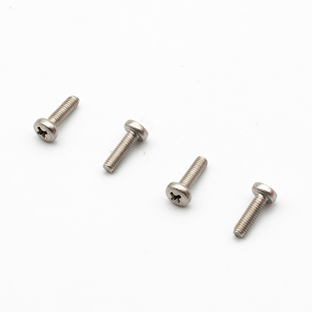 Tornillo Métrico Alomado cilindro ranurado Inoxidable 304 Din 7985 3x10mm. (25u.)