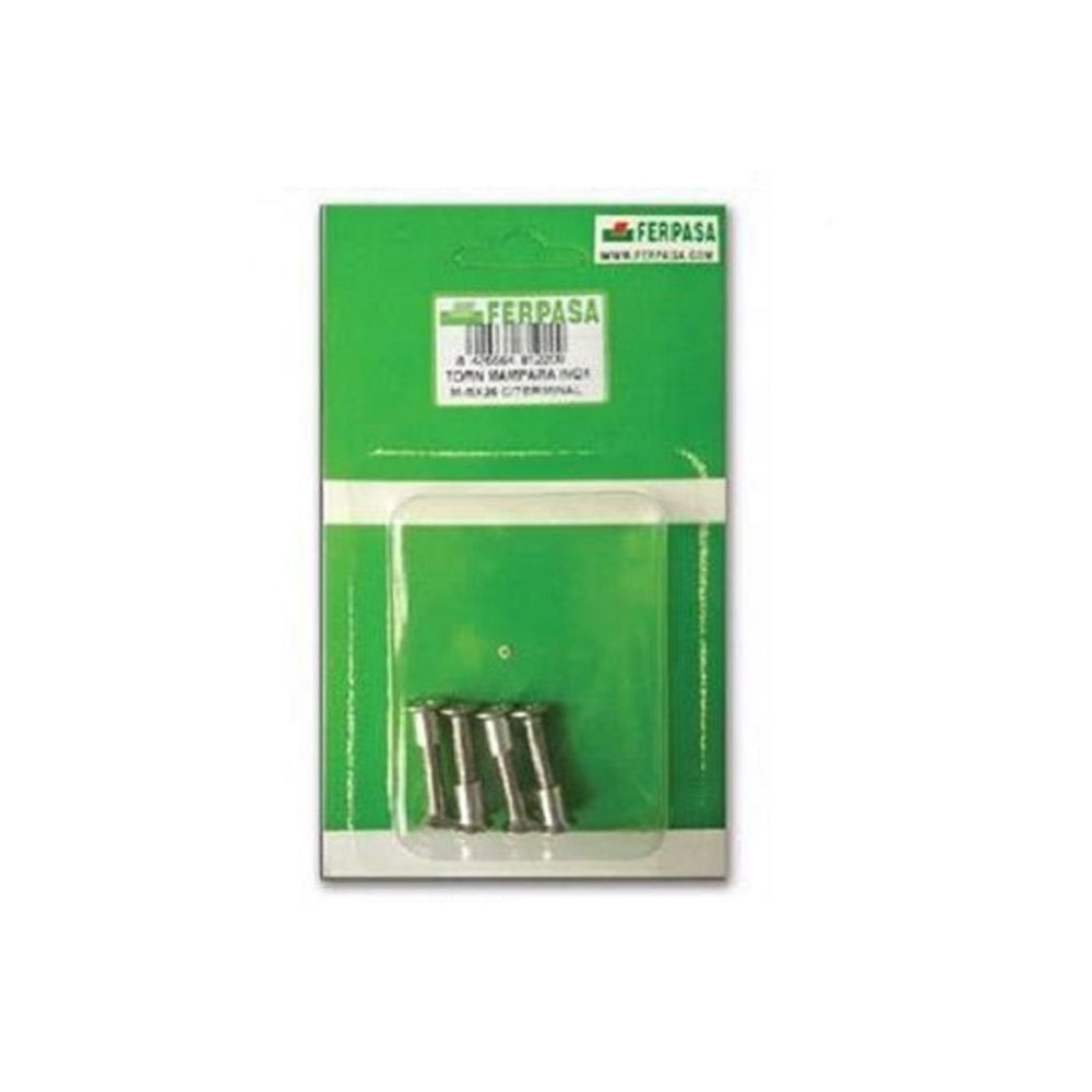 Tornillos Para Mamparas Inox C/Tuerca Terminal (4U.) M-5x15Mm