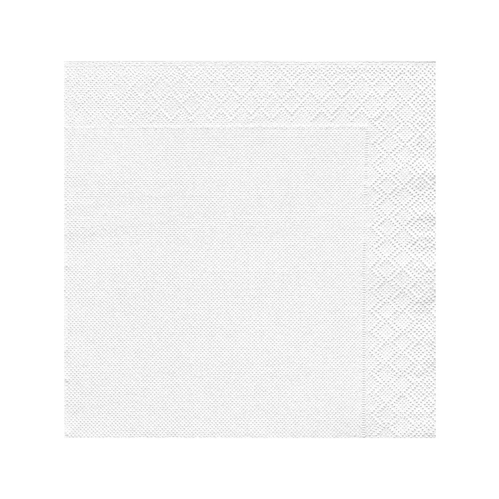 Servilletas 40x40  2 Capas (50 Ud.) Blanco