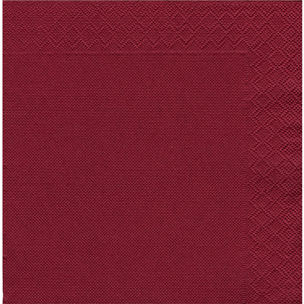 Servilletas 40x40  2 Capas (50 Ud.) Burdeos